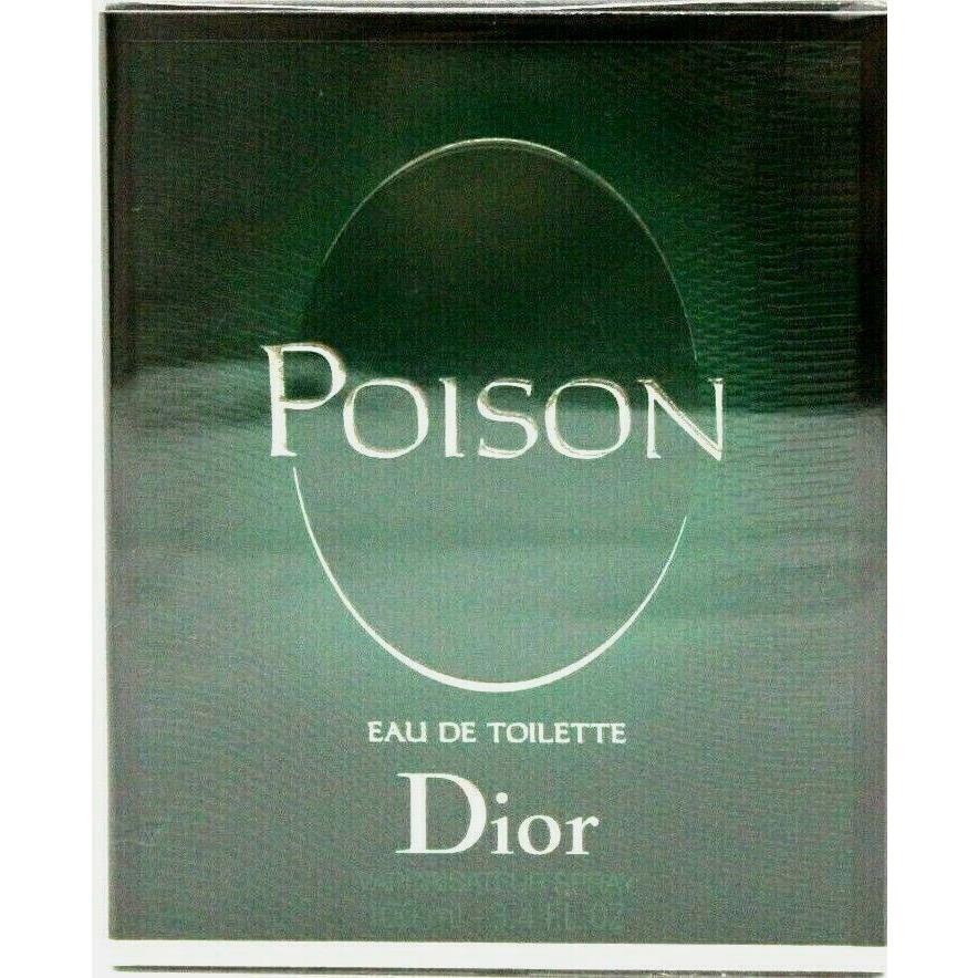 Christian Dior Poison Eau DE Toilette Spray For Women 3.4 Oz / 100 ml