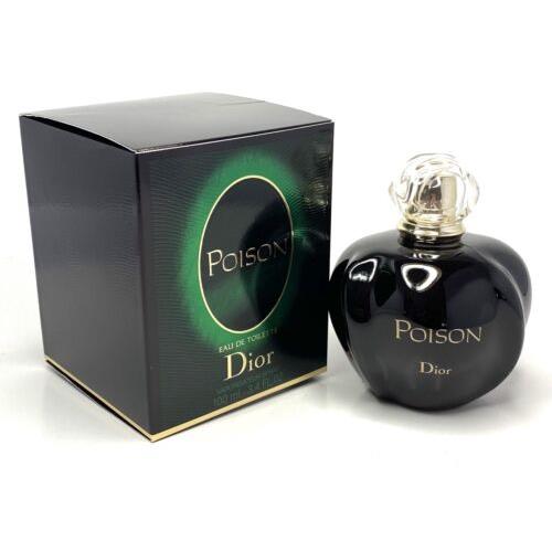 Poison By Christian Dior 3.4 Fl.oz Eau De Toilette Spray For Women