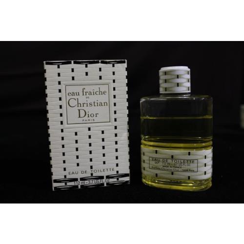 Vintage Rare Dior Eau Fraiche Eau DE Toilette 3.7 oz