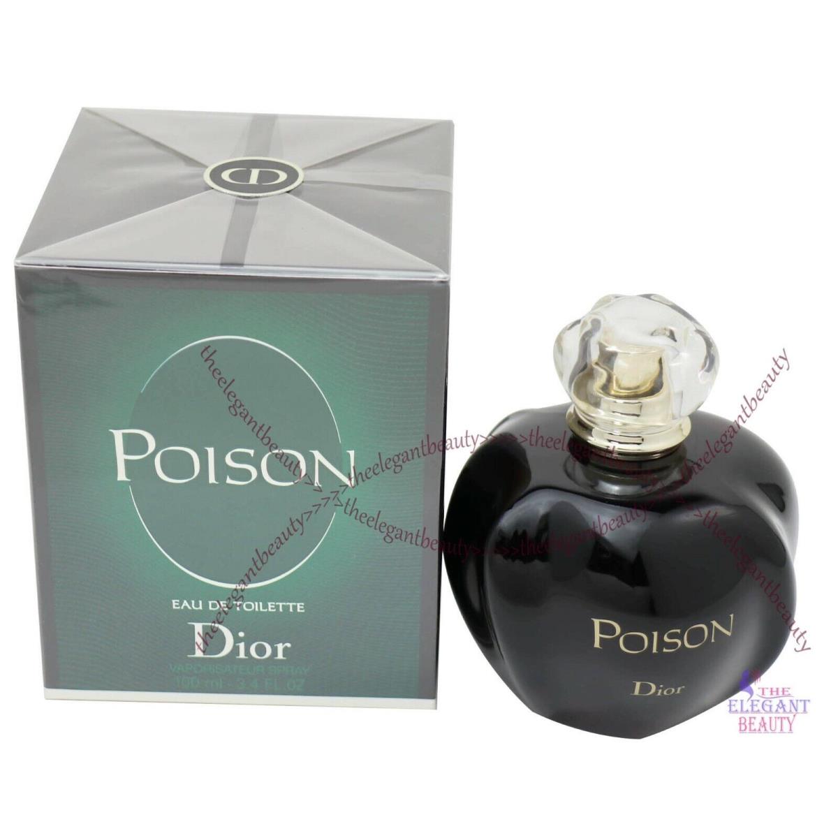 Poison By Christian Dior 3.4/3.3oz/100ml Edt Spray For Women