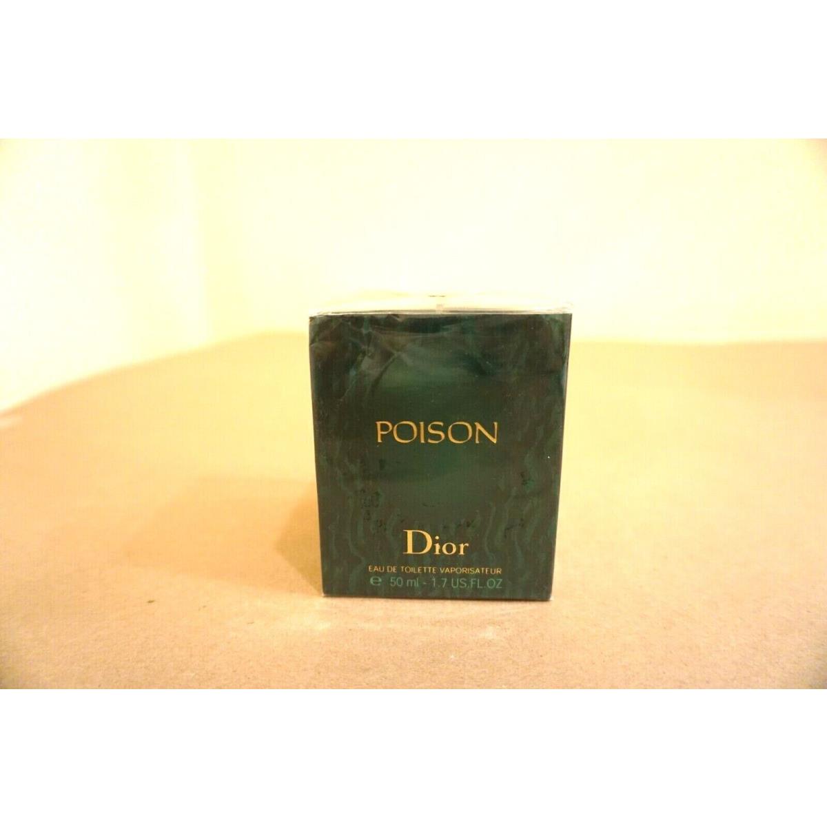 Poison by Christian Dior Eau de Toilette Natural Spray 50 ml 1.7 oz For Women