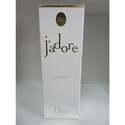 Dior J`adore Eau De Toilette Spray 3.4 oz/100 ml Sealed/dents