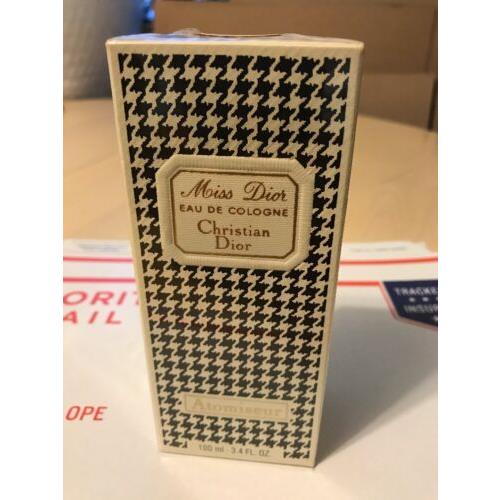 Vintage Miss Dior by Christian Dior 3.4oz Eau de Cologne Atomiseur Ref.9224-p