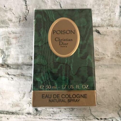 Vintage Christian Dior Poison Eau De Cologne Spray 50 ml / 1.7oz