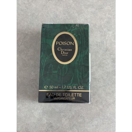 Poison BY Christian Dior 1.7 OZ Edc Spray For Women Vintage