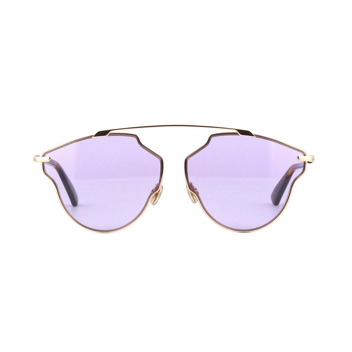 Christian Dior SO Real Pop Gold Havana/violet 06J/U1 Sunglasses