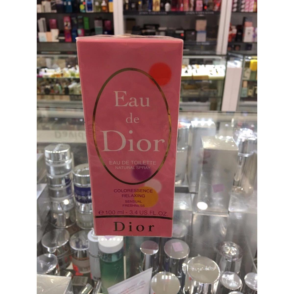 Eau de Dior by Christian Dior Eau de Toilette Spray 100 mL Classic