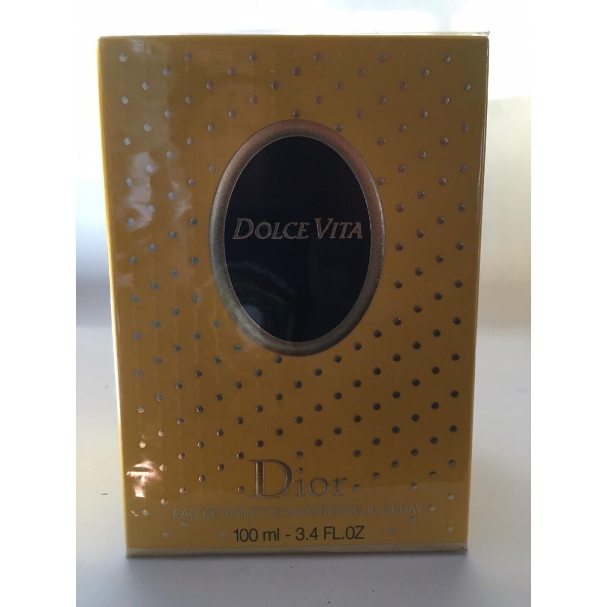 Christian Dior Dolce Vita 3.4oz Edt Spray For Women Rare