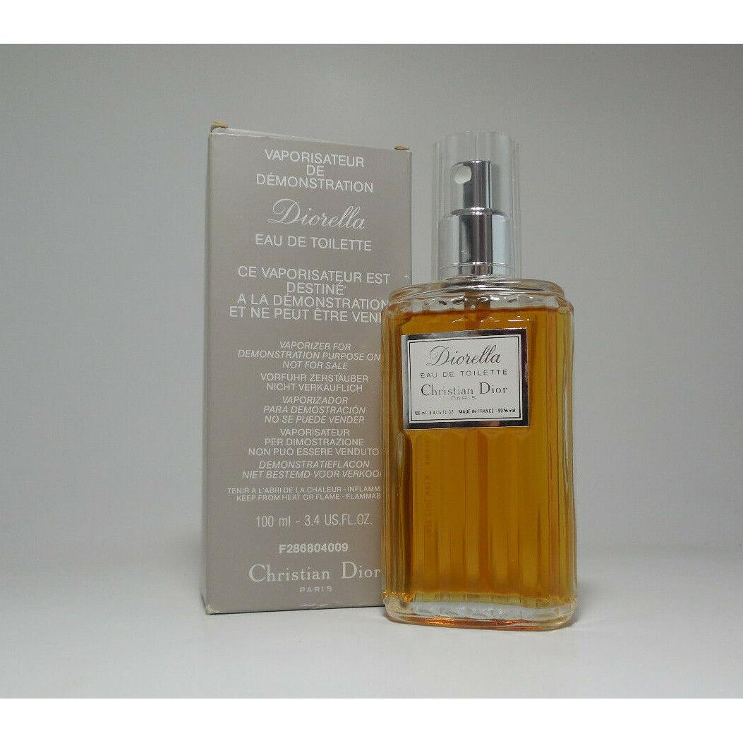 Christian Dior Diorella Edt 100ML/3.4OZ Spray Vintage Rare