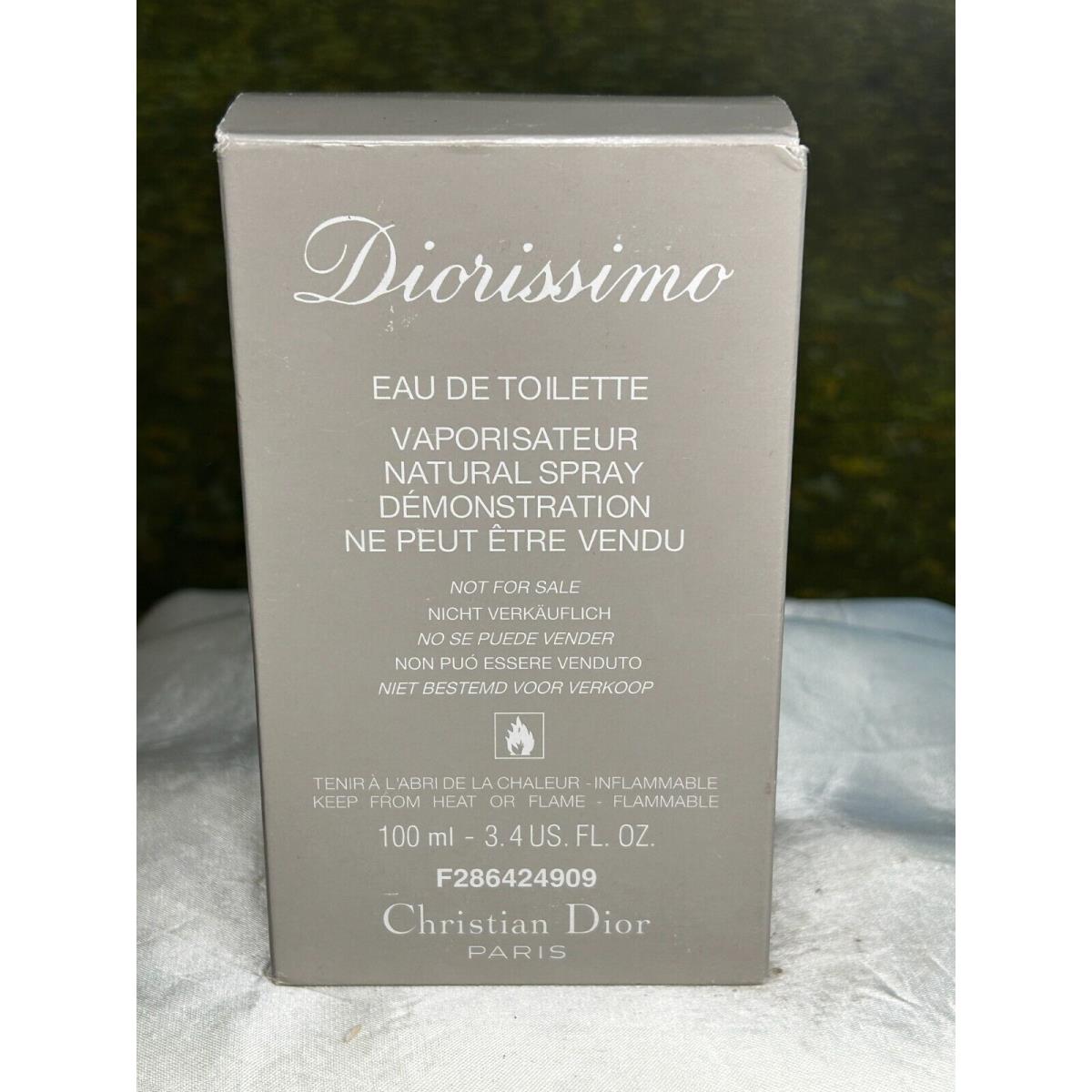 Christian Dior Diorissimo 100ML Edt Spray