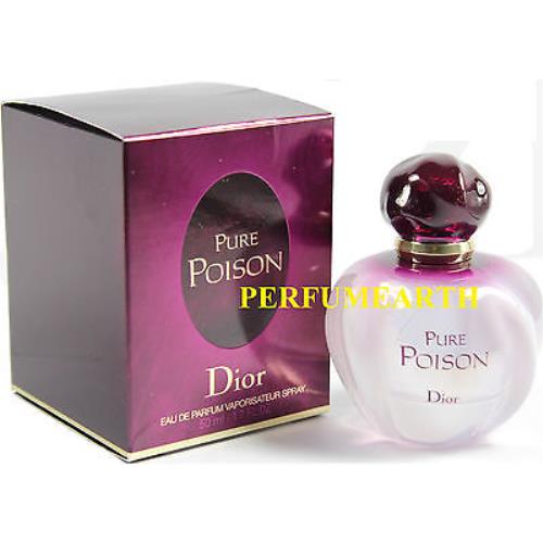 Pure Poison 3.4/3.3 OZ Edp Spray For Women BY Christian Dior IN A Box