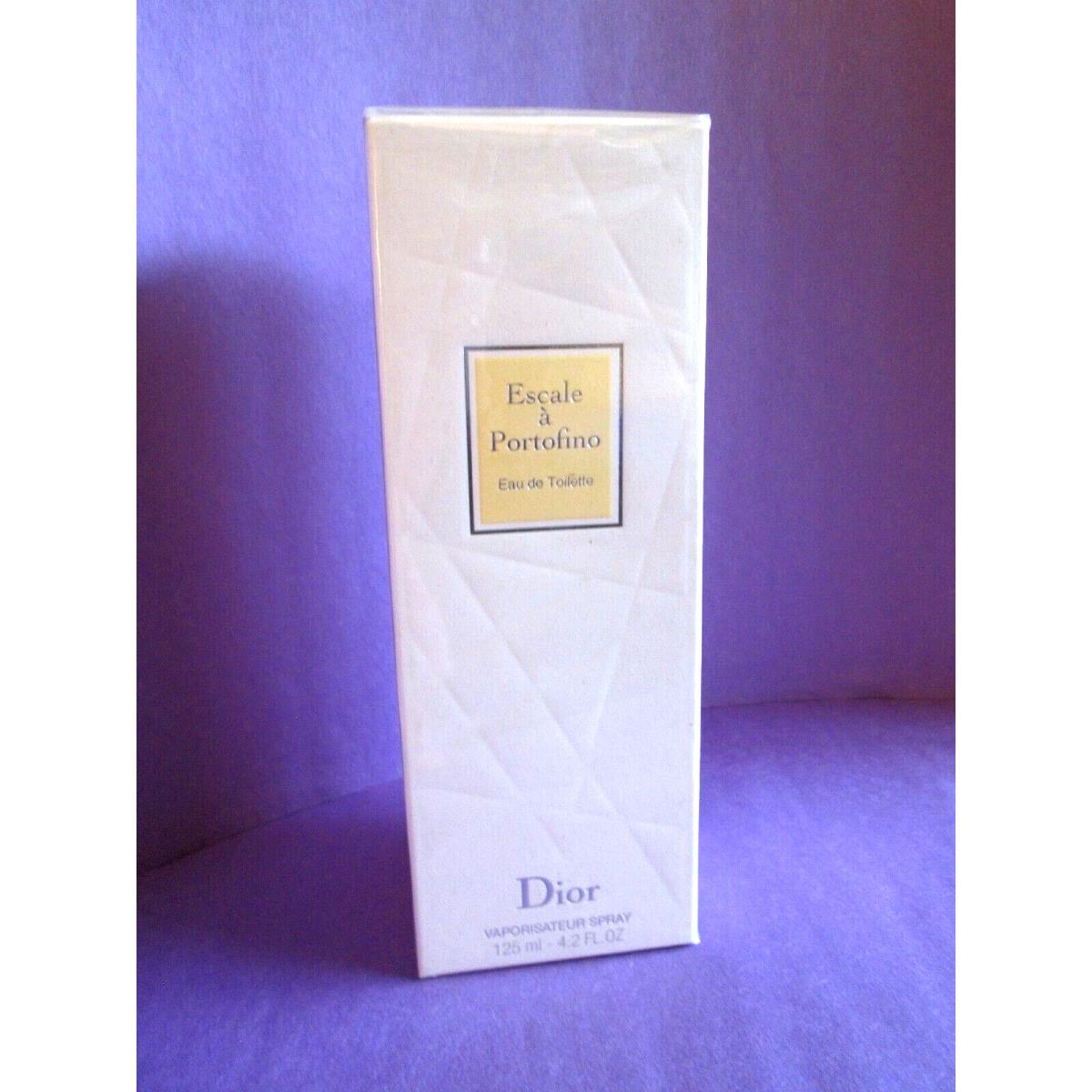 Escale a Portofino Dior Eau de Toilette Spray Vintage 125 ml 4.2 oz Box