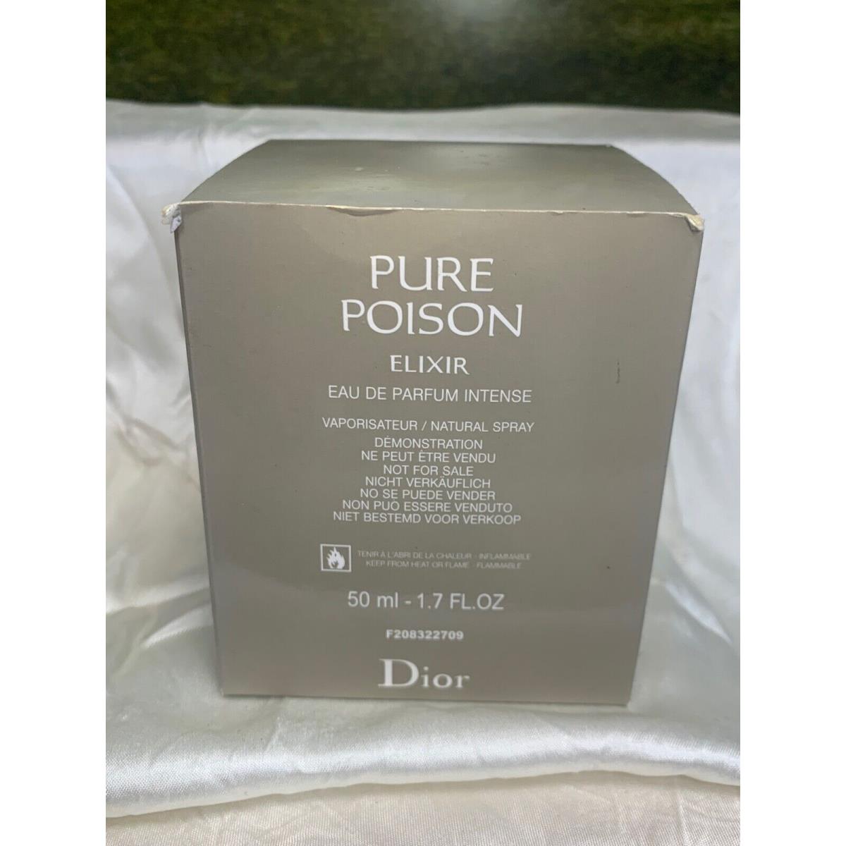 Christian Dior Pure Poison Elixir 50ml Edp Intense Spray