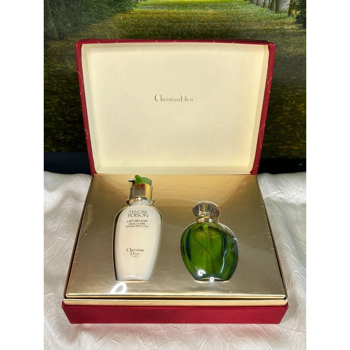 Christian Dior Tendre Poison 100ML Body Lotion/ 50ML Edt Spray Gift Set