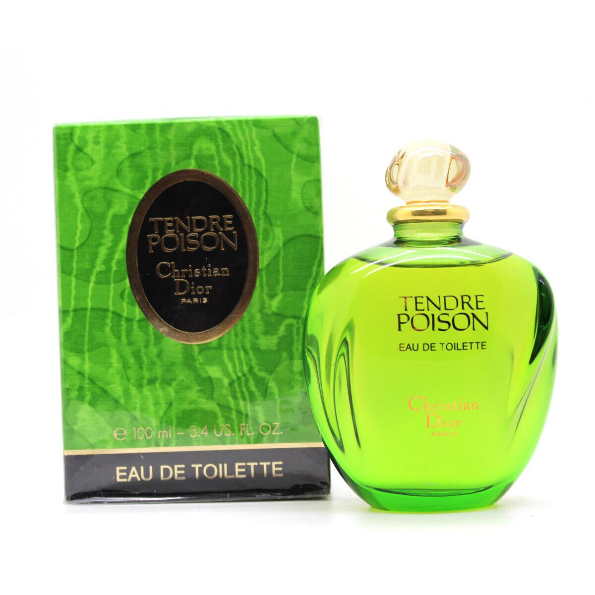 Tendre Poison by Christian Dior 3.4 oz 100 ml Eau de Toilette Splash For Women