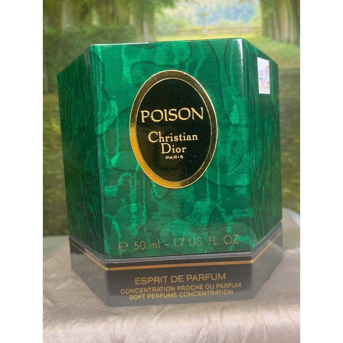 Christian Dior Poison 50ML Esprit DE Parfum Splash