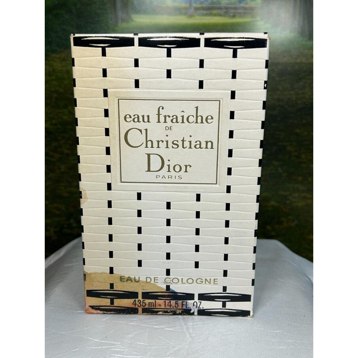 Eau Fraiche DE Christian Dior 435ML Edc Vintage Splash