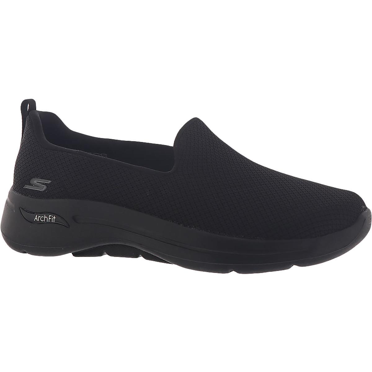 Skechers Womens Go Walk Arch Fit-grateful Slip-on Sneakers Shoes Bhfo 6237 Black