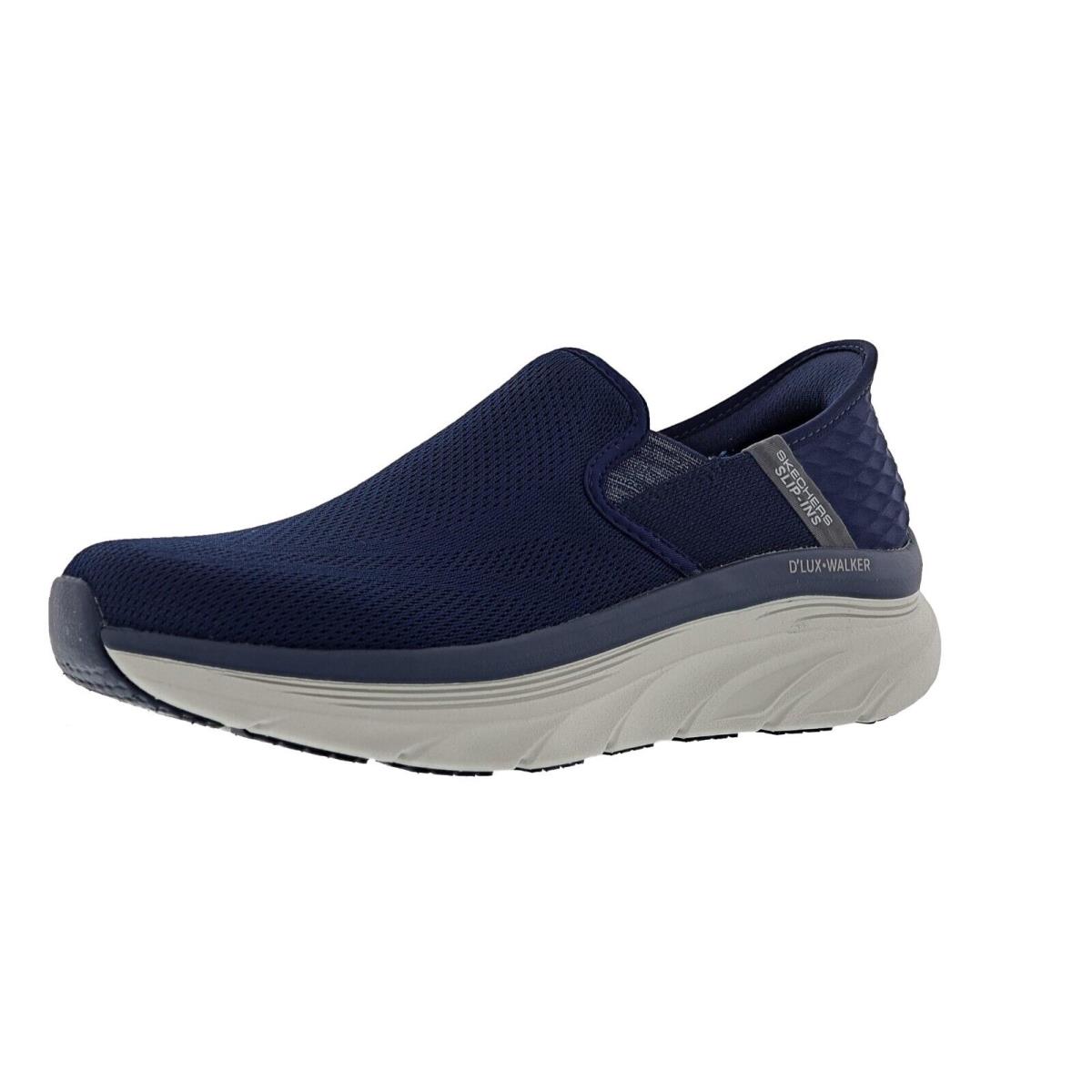 Skechers Men`s D`lux Walker- Orford 232455NVY Slip-in Walking Shoes