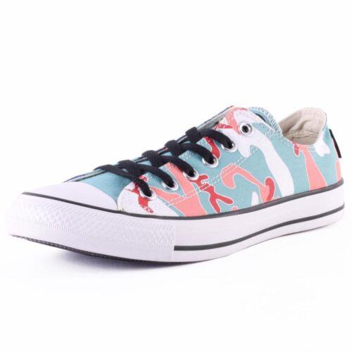 Converse Unisex Chuck Taylor Warhol Ox Nile Blue Sea 10 Men/women 12