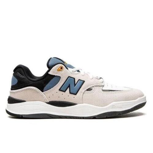 New Balance NB Numeric Tiago Lemos 1010 White/tan/blue Size 8D