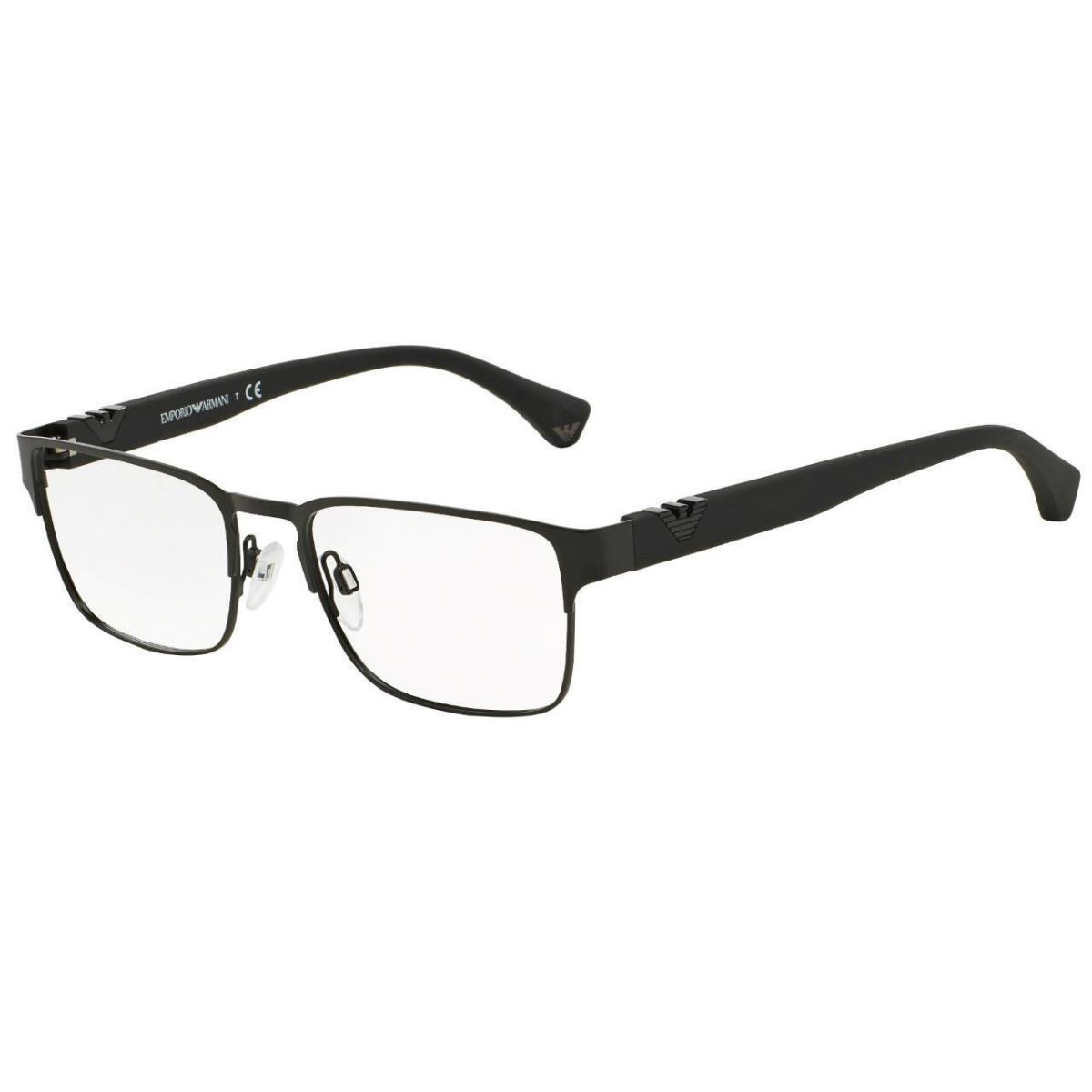 Emporio Armani EA1027 3001 Eyeglasses Matte Black 55-18-140