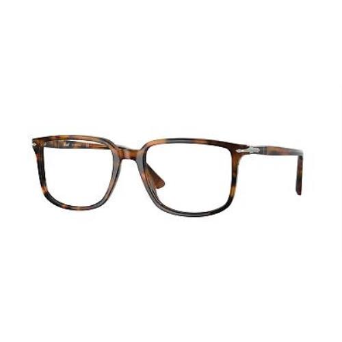 Persol PO3275V 108 Rectangle Caffe Demo Lens 50 mm Men`s Eyeglasses