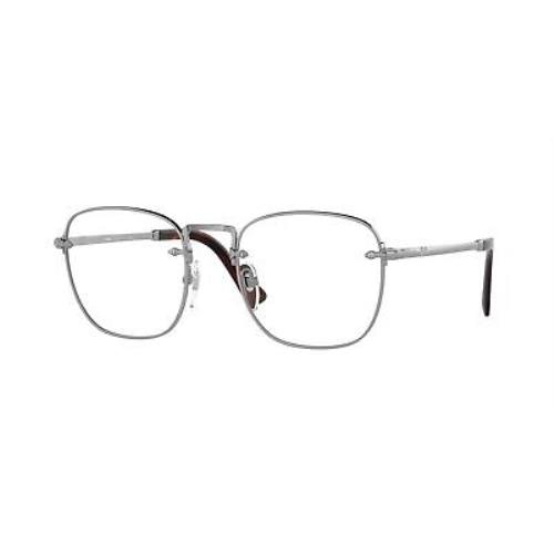 Persol PO2490V 513 Square Gunmetal Demo Lens 50 mm Men`s Eyeglasses