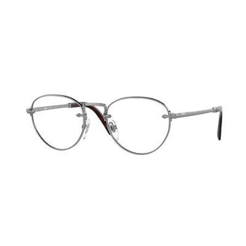 Persol PO2491V 513 Phantos Gunmetal Demo Lens 49 mm Unisex Eyeglasses