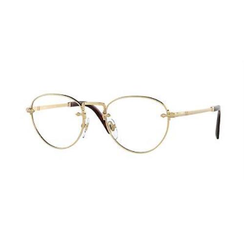 Persol PO2491V 1142 Phantos Gold Demo Lens 51 mm Unisex Eyeglasses