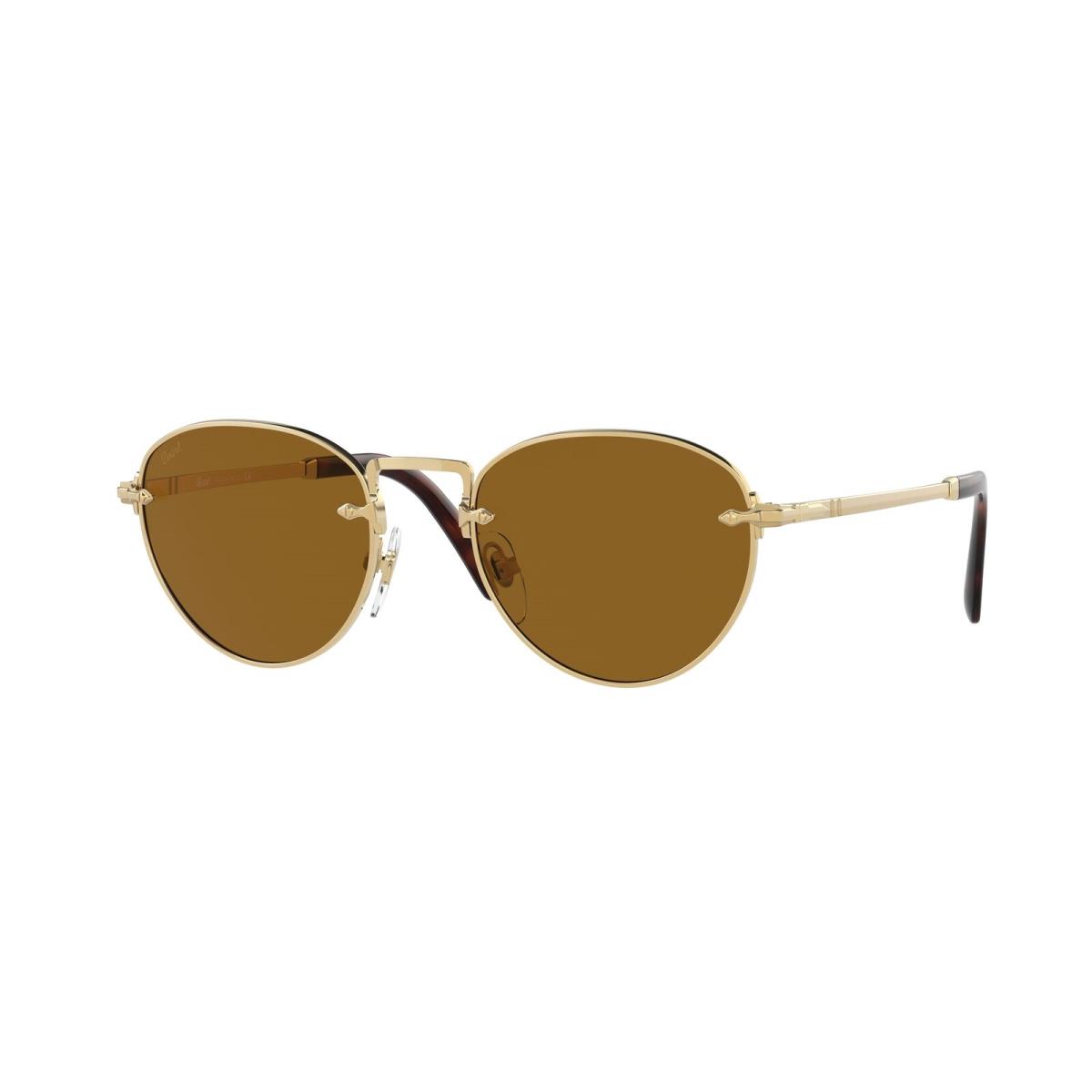 Persol PO2491S 114233 Phantos Gold Brown 49 mm Unisex Sunglasses