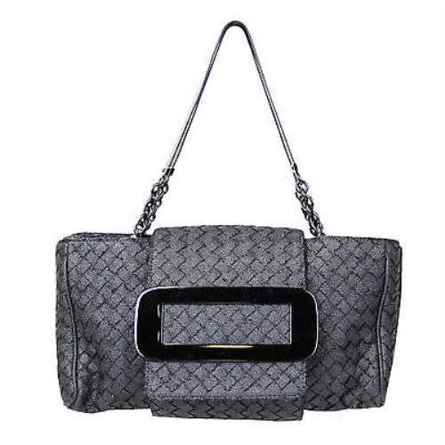 Bottega Veneta Intrecciato Tote Handbag Black 309348 1000