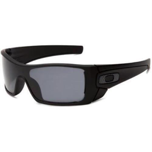Oakley Men`s Batwolf Sunglasses Black/grey Color Matte Black - Frame: Black, Lens: Gray