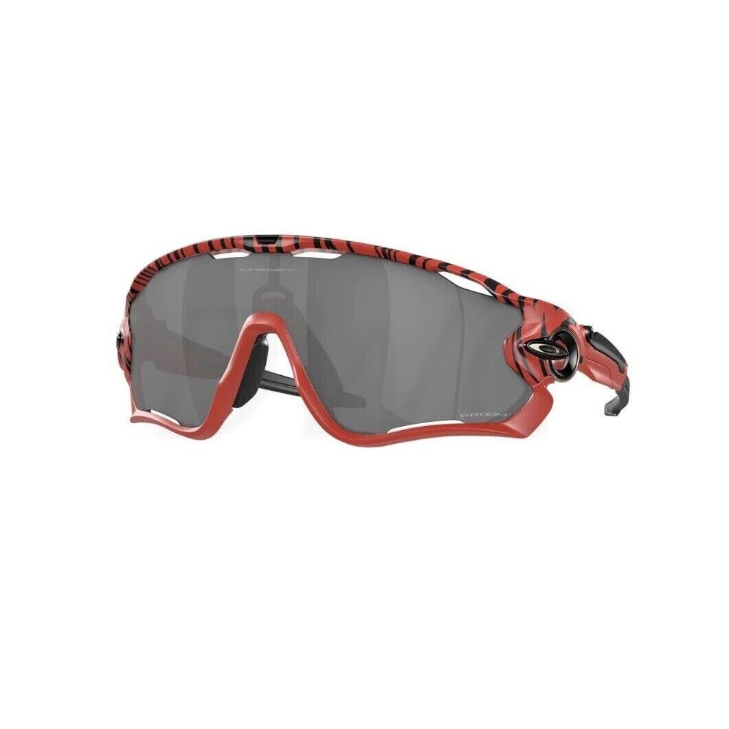 Oakley Jawbreaker OO9290-67 Red Tiger / Prizm Black Sunglasses 131mm - Frame: Red Tiger, Lens: Black