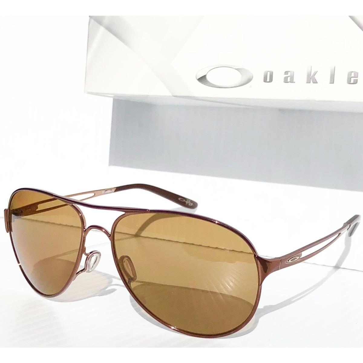 Oakley Caveat Copper Polarized Bronze Lens Womens Sunglass 4054-05