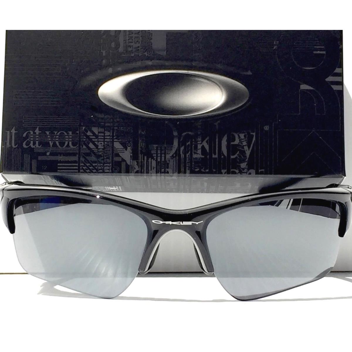 Oakley Half Jacket 2.0 Black w Black Iridium Sunglass oo9154-01