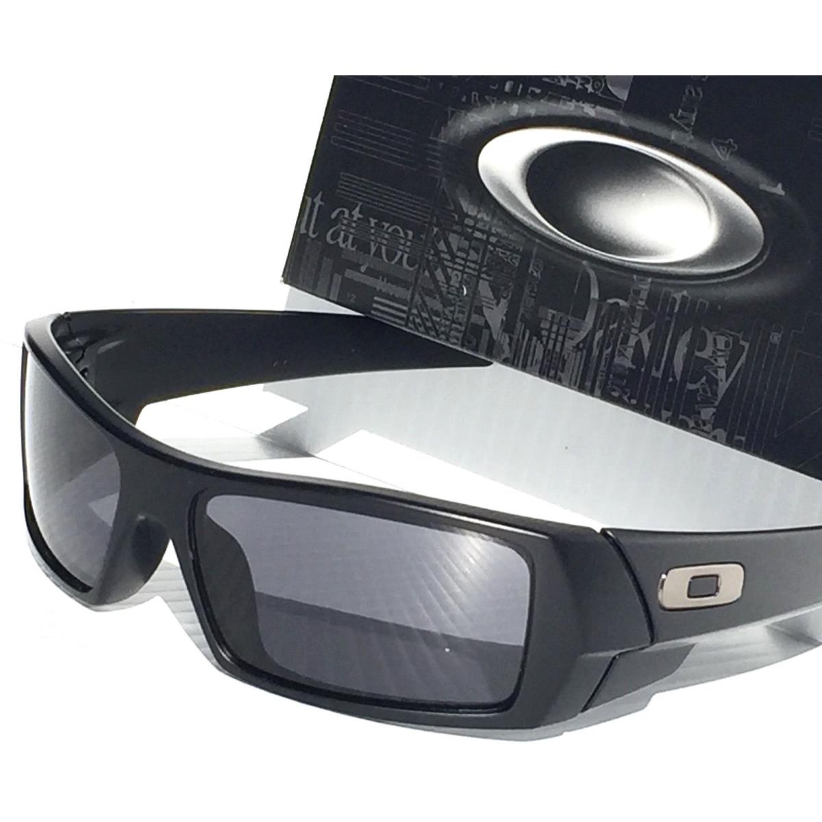 Oakley Gascan Matte Black w Grey Lens Sunglass 03-473
