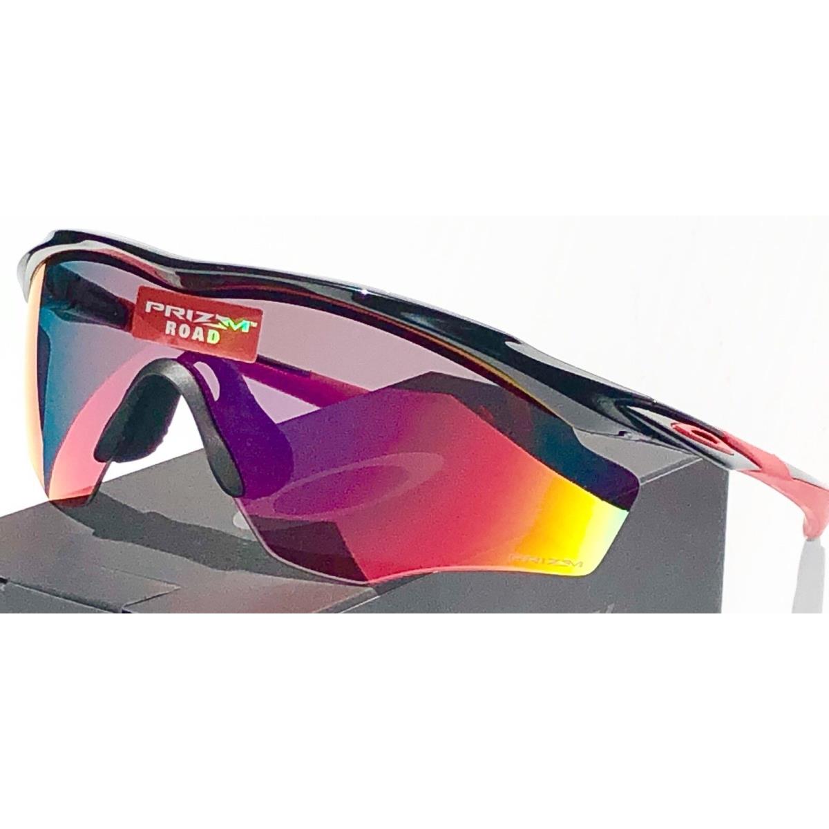 Oakley M2 Black w Prizm Road Sport Baseball Bike XL Lens Sunglass 9343-08