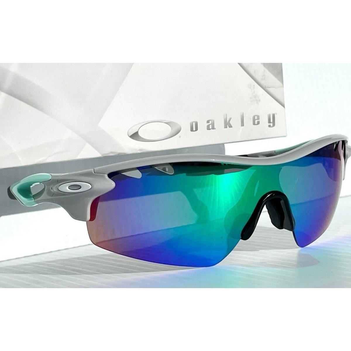 Oakley Radarlock Path Cool Sky Gray Polarized Jade Sunglass 9206