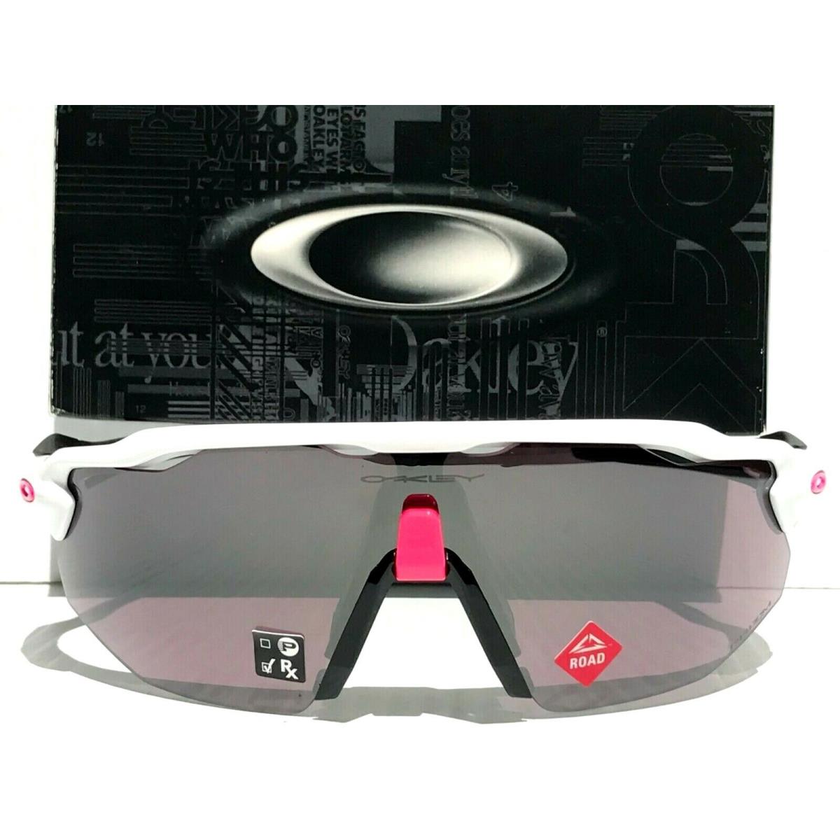 Oakley Radar EV Advancer Polished White Pink Prizm Road Black Sunglass 9442-04