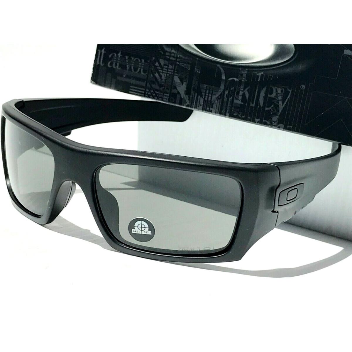 Oakley SI Det Cord Matte Blackout Ballistic Grey Ansi ZB7.1 Sunglass 9253-06