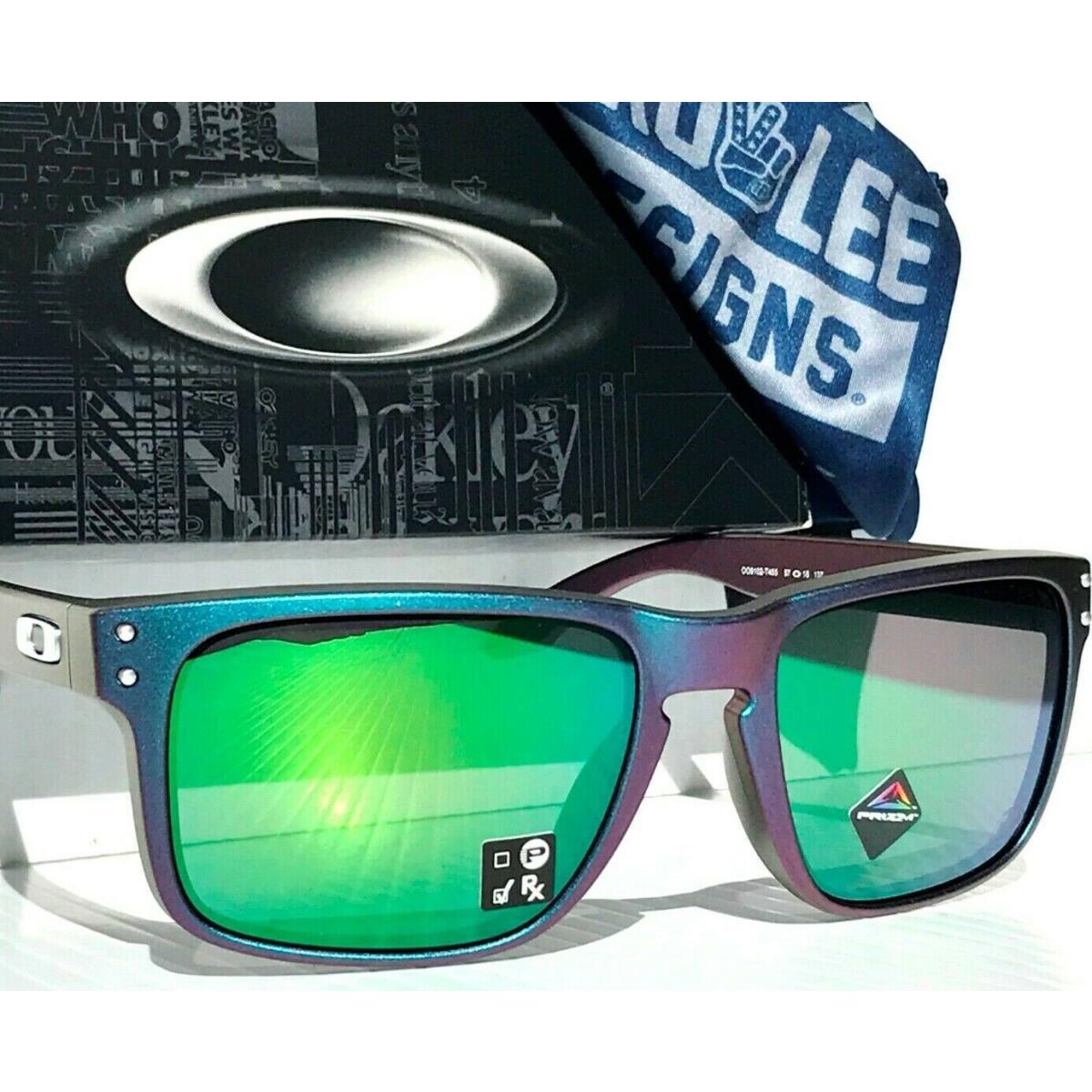 Oakley Troy Lee Holbrook Green Purple Prizm Shift Jade Sunglass 9102-T4