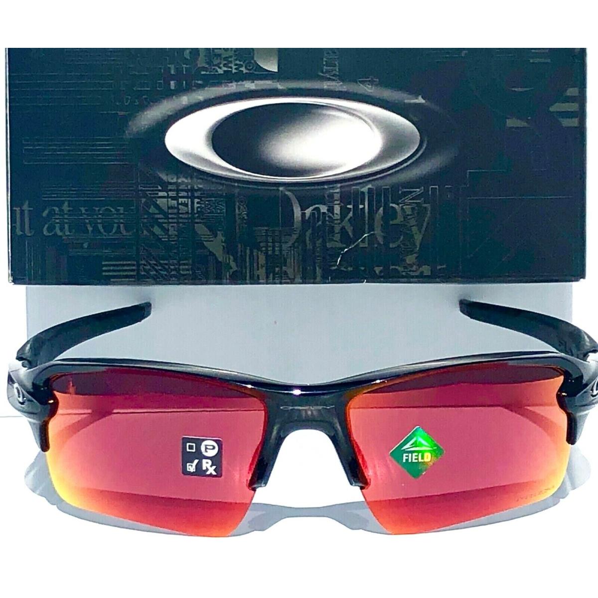 Oakley Flak 2.0 Black Prizm Field Baseball Golf XL Sunglass 9188-91