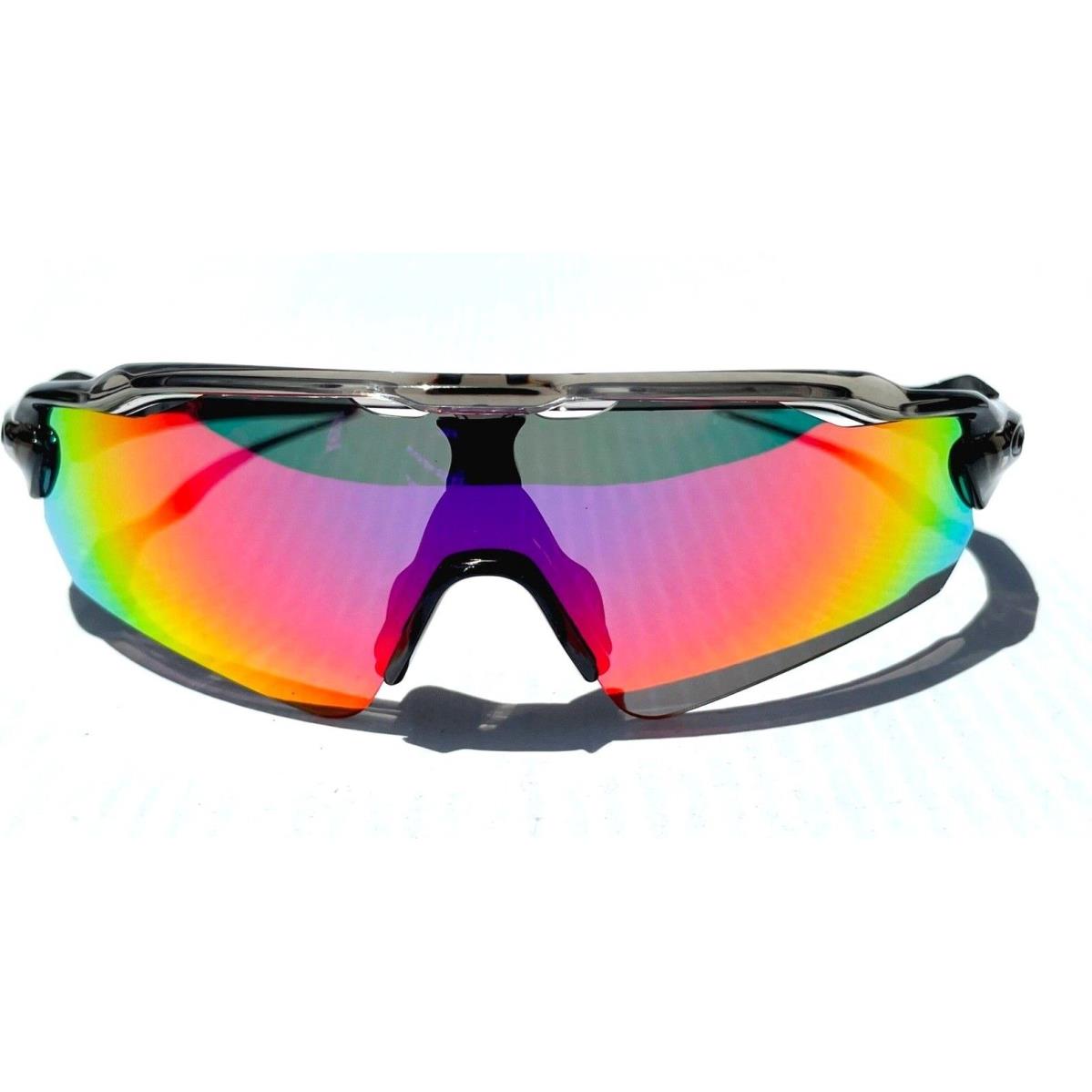 Oakley Radar EV Path Grey Smoke Polarized Galaxy Magenta Lens Sunglass 9208