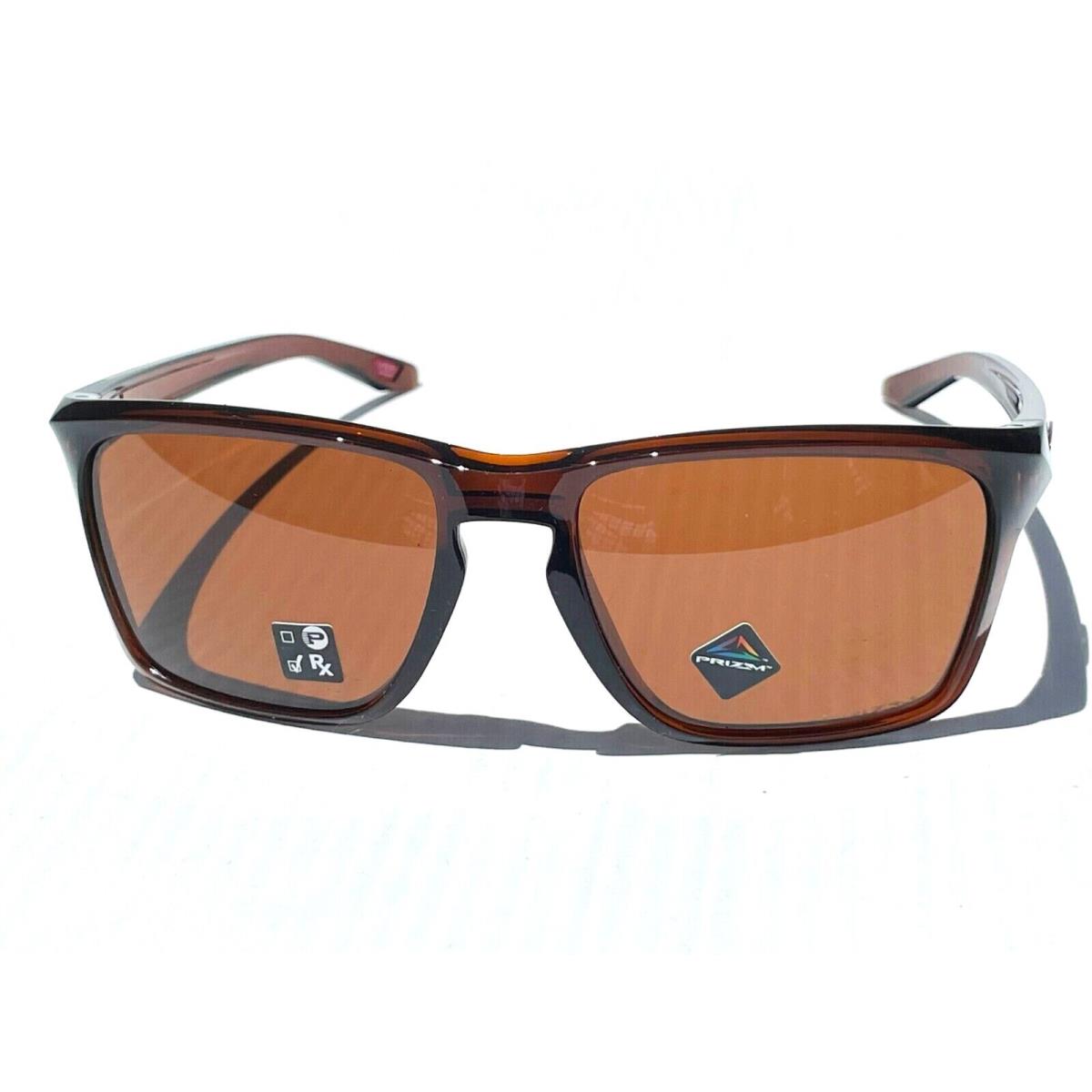 Oakley Sylas Polished Rootbeer Brown Prizm Bronze Lens Sunglass 9448-02