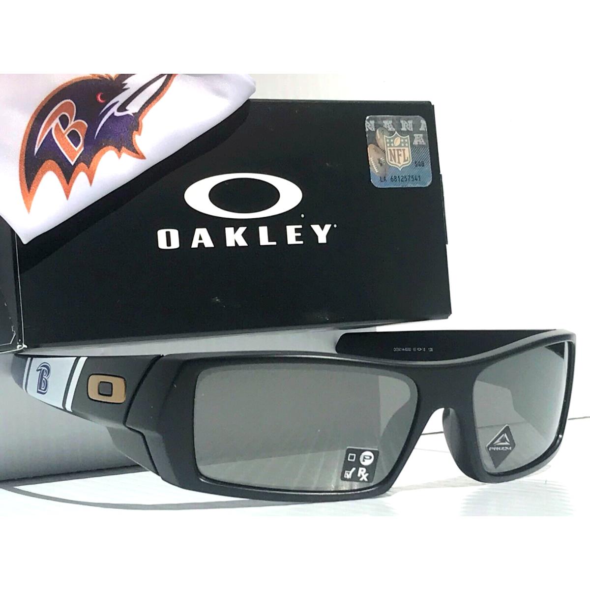 Nfl Oakley Gascan Baltimore Ravens Matte Black Prizm Black Sunglass 9014-82