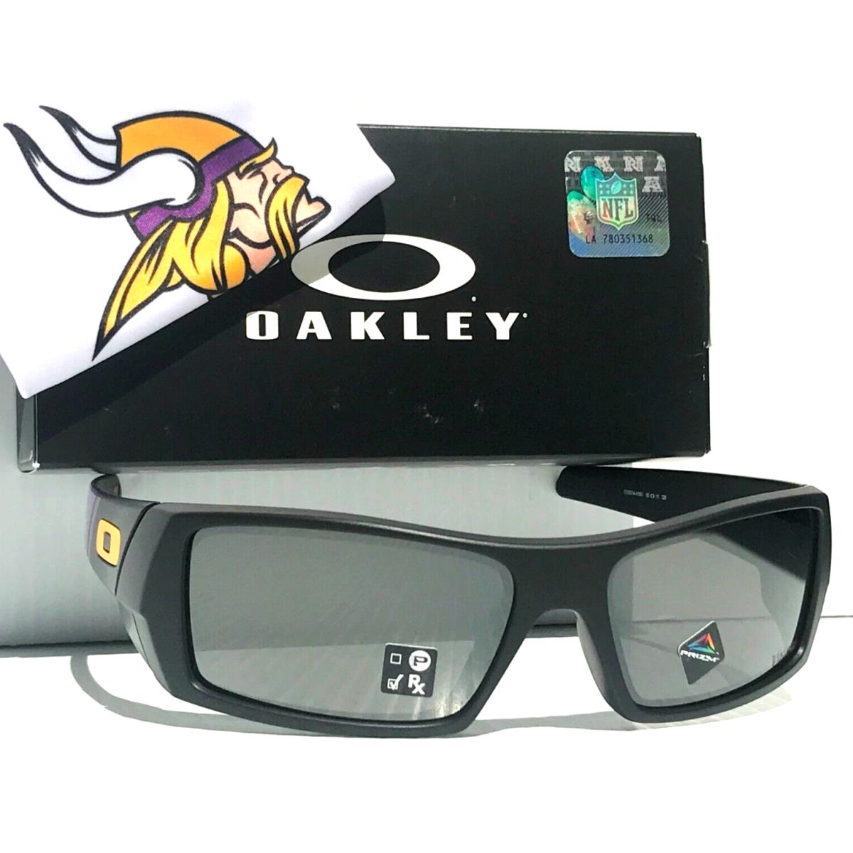 Nfl Oakley Gascan Minnesota Vikings Matte Black Prizm Black Sunglass 9014-A5