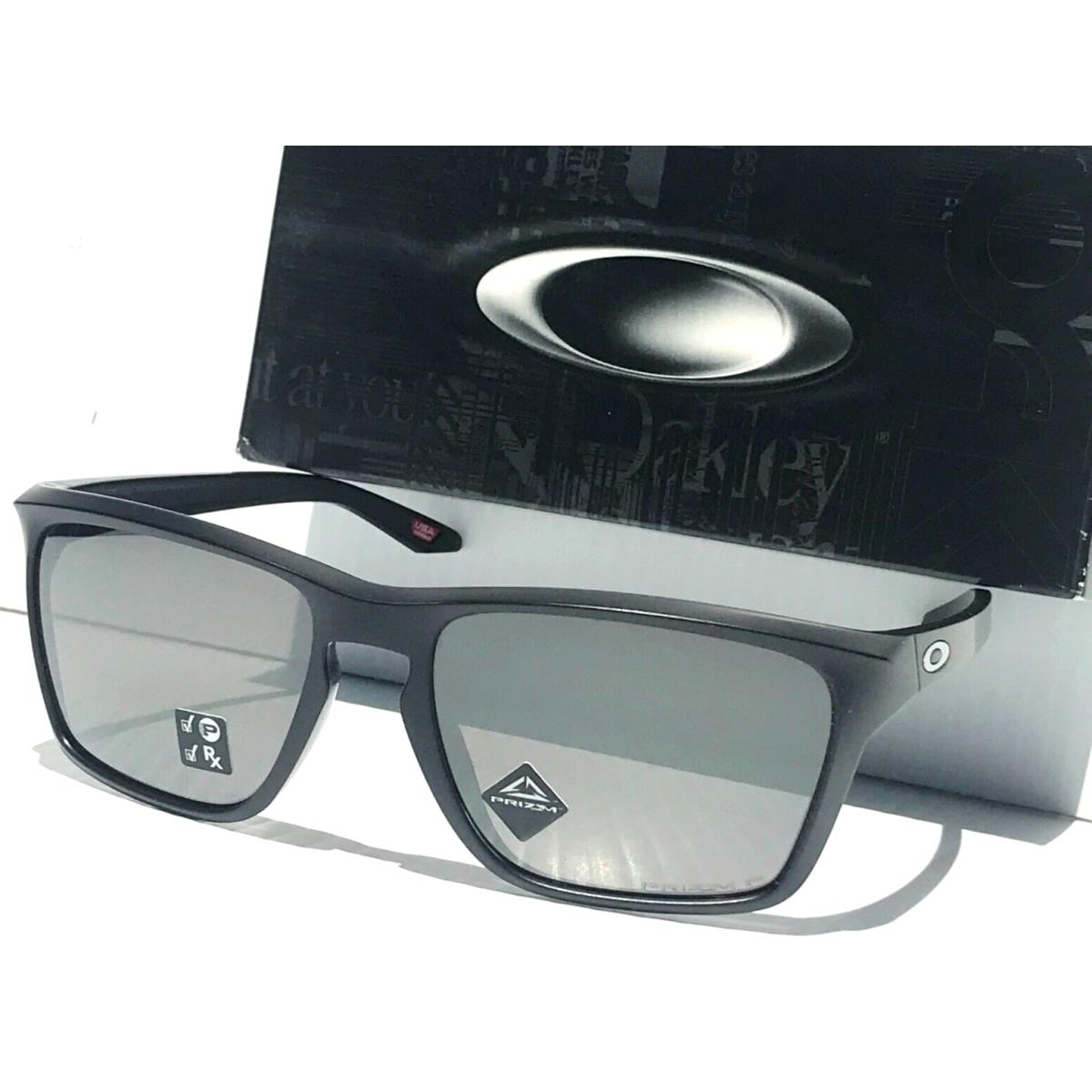Oakley Sylas Matte Black Prizm Polarized Black Lens Sunglass 9448-06