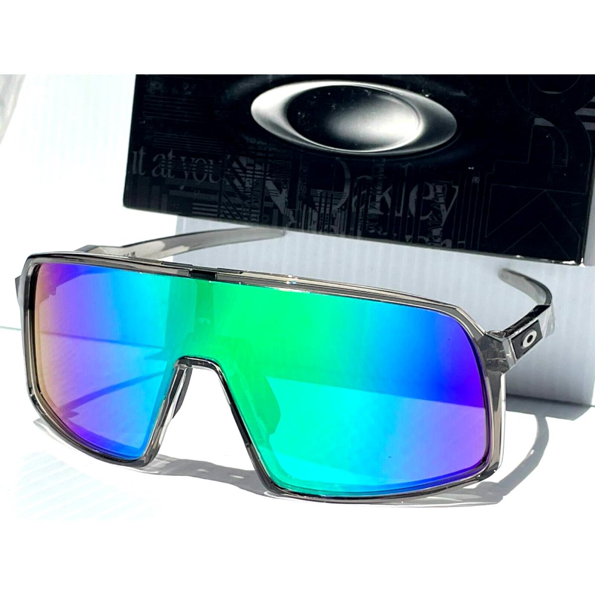 Oakley Sutro Grey Smoke Polarized Galaxy Jade Iridium Lens Sunglass 9406