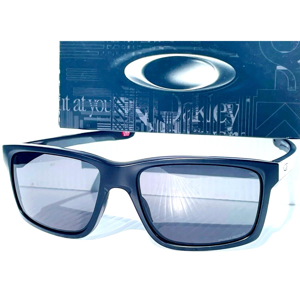 Oakley Mainlink XL Matte Black Prizm Grey Lens Sunglass 9264-41